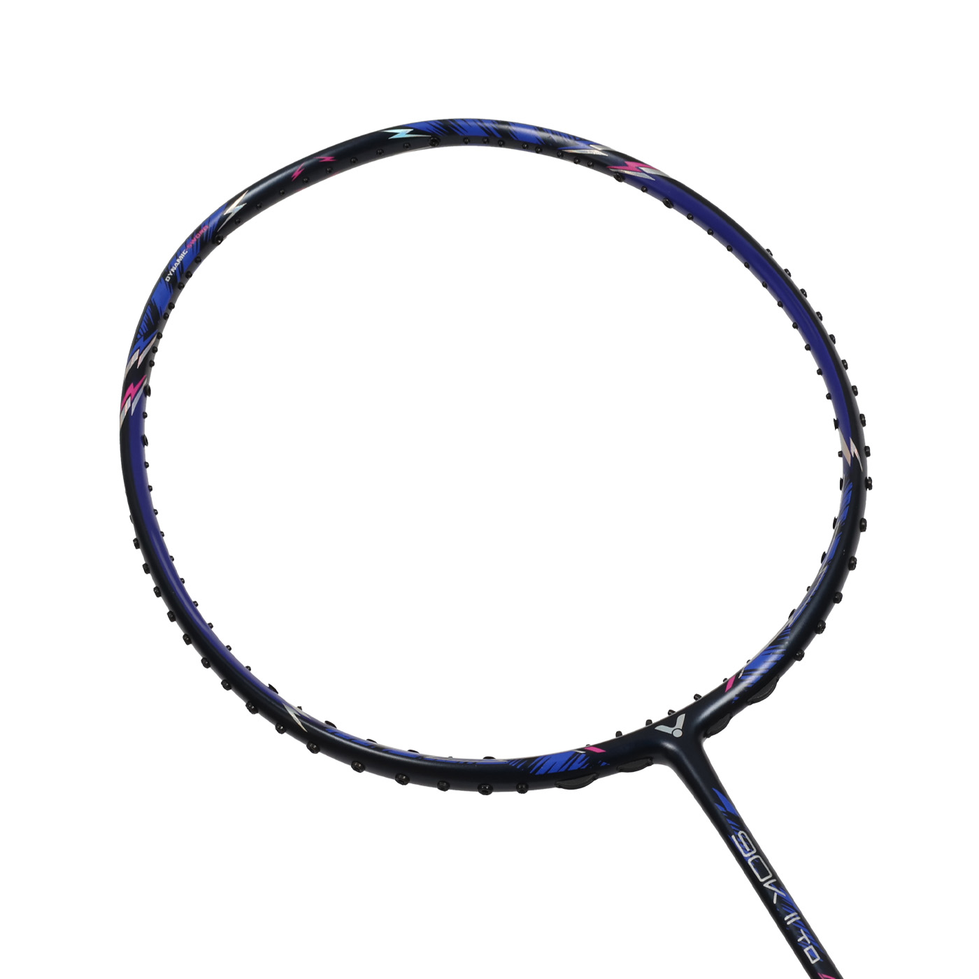 VICTOR 神速羽球拍  ARS-90K II TD-B - 黑藍桃紅銀